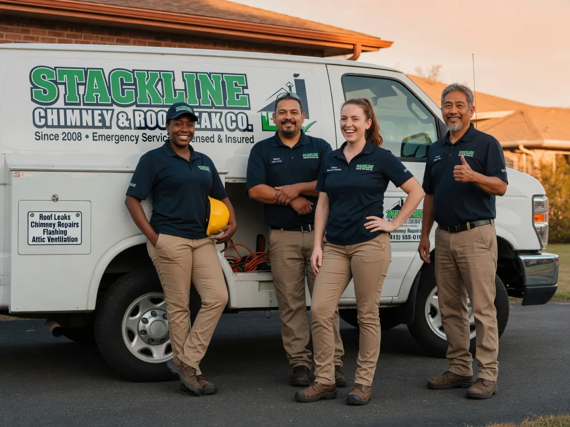 Chimney flashing repair company in Desmet, ID